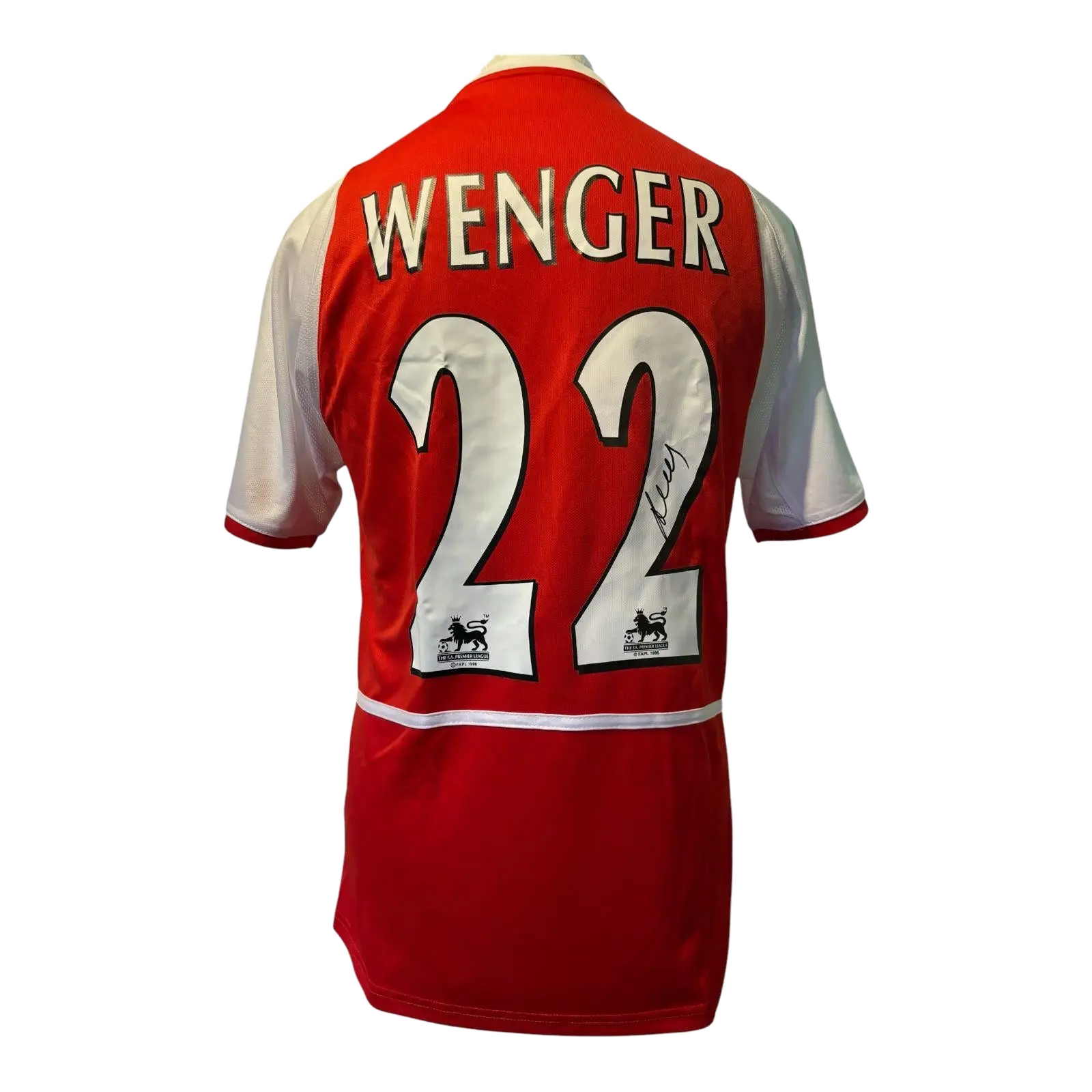 Arsene Wenger Signed Invincibles Arsenal Home Shirt | AFC