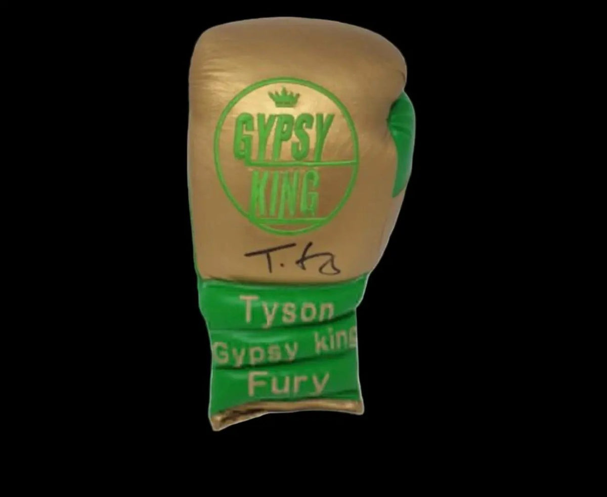 TYSON FURY SIGNED GLOVE LIMELIGHT MEMORABILIA